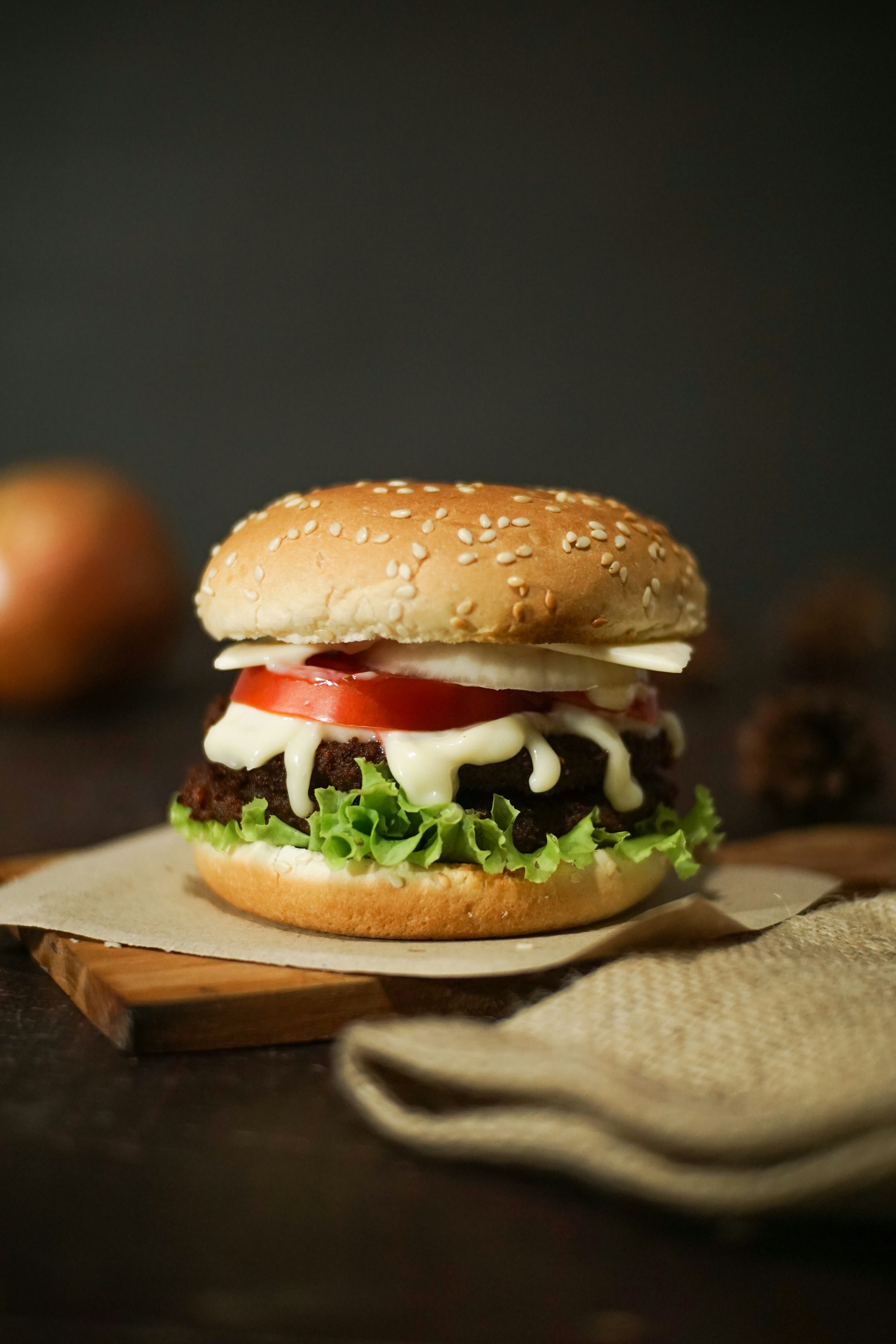plant based burger